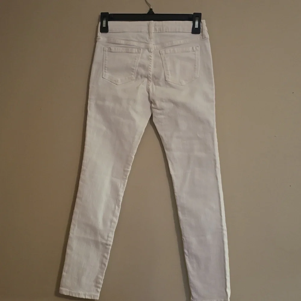 New Gap Kids Kids Size 10 Stretch Super‎ Skinny White Jeans